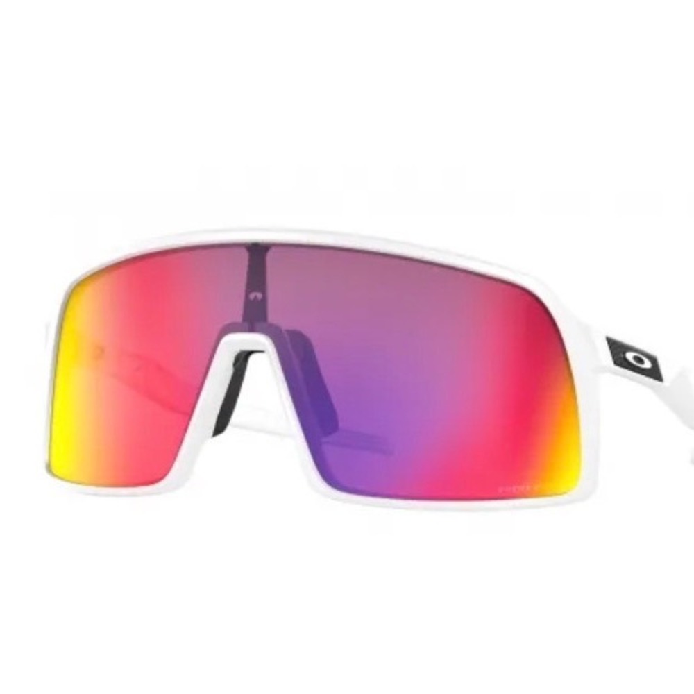 Oakley Sutro OO9406 Polished White Prizm Field Shield Sunglasses